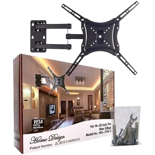 TV asılqan Home Design HDL-117B-2 - Thumbnail 2