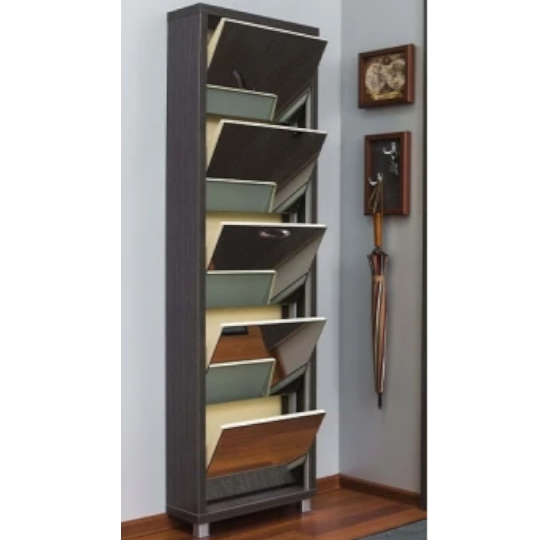 Ayaqqabı dolabı Perla Lüks 5 (Kapuçino) - Thumbnail 1