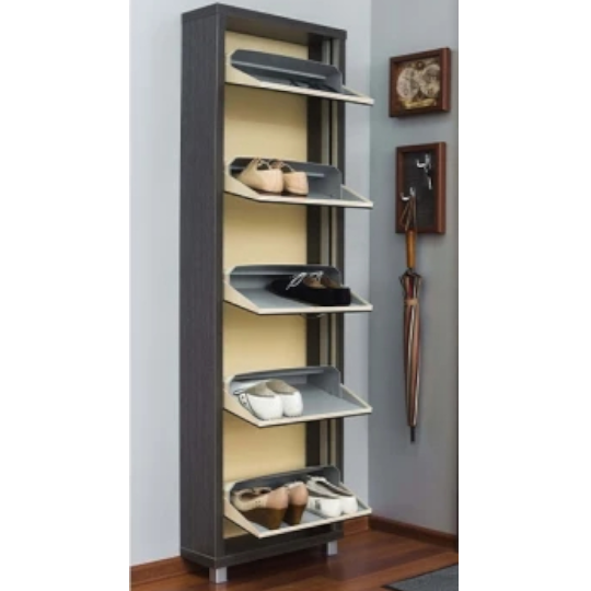 Ayaqqabı dolabı Perla Lüks 5 (Kapuçino) - Thumbnail 2