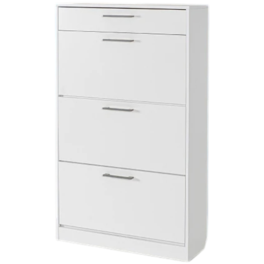 Ayaqqabı dolabı Perla Trio 3 Siyirməli (Beliy Sneq) 