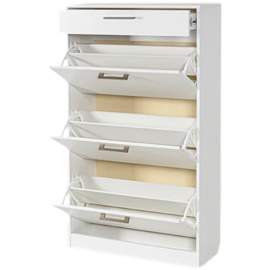 Ayaqqabı dolabı Perla Trio 3 Siyirməli (Beliy Sneq)  - Thumbnail 1