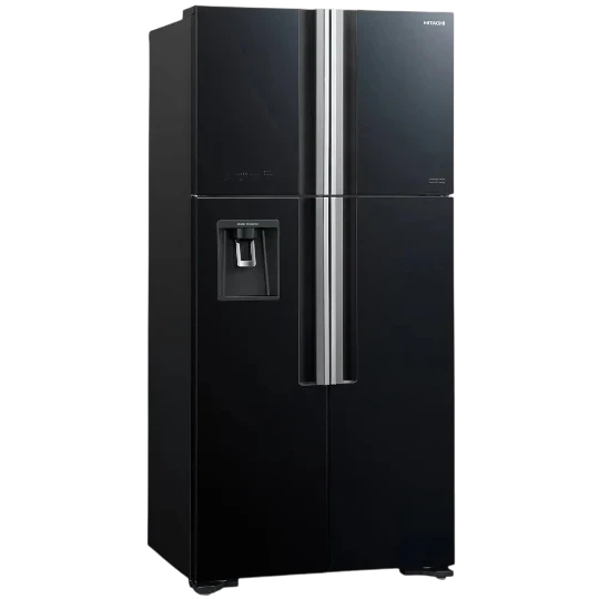 Soyuducu Hitachi R-W660PUC7 (R-W760PU) GBK - Thumbnail 1