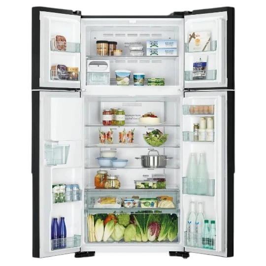 Soyuducu Hitachi R-W660PUC7 (R-W760PU) GBK - Thumbnail 2