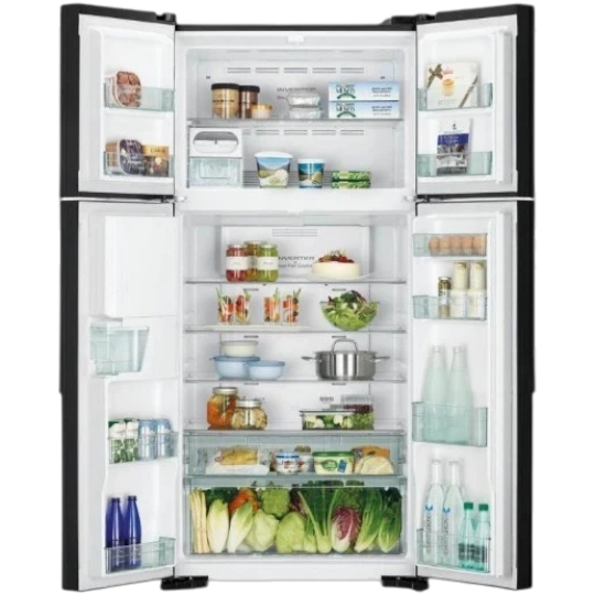 Soyuducu Hitachi R-W660PUC7 GGR - Thumbnail 2