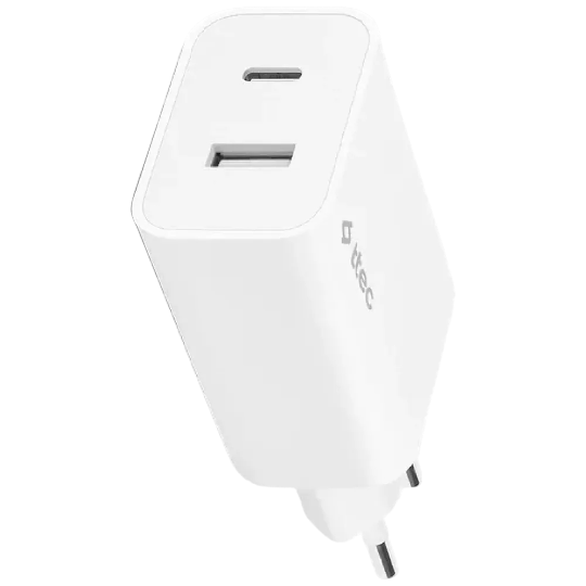 Telefon adapteri Ttec Smartcharger Duo Travel Charger 32w White / 2SCS24 - Thumbnail 1