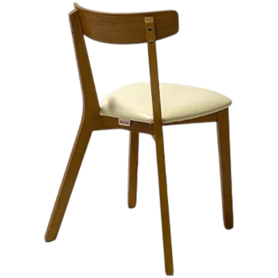 Stul Perla Bella (Krem Dəri) - Thumbnail 1