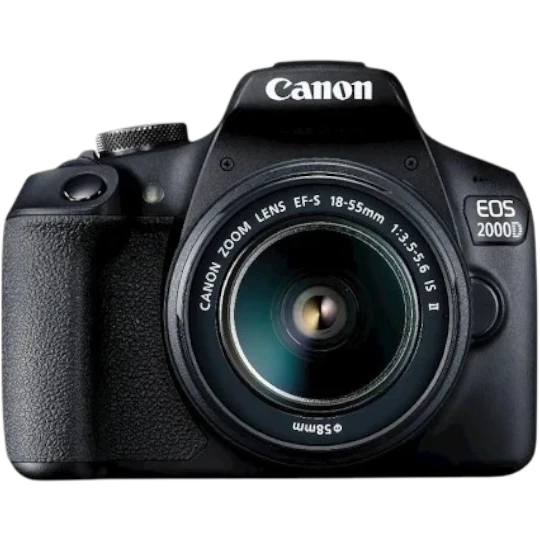 Fotoaparat Canon 2000D BLACK 1855IS-SB130-16GB