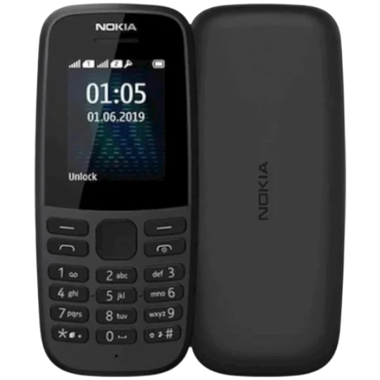 Mobil Telefon Nokia 105 Dual Sim Black