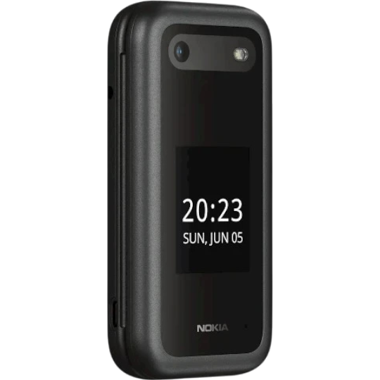 Mobil Telefon Nokia 2660 Flip Black - Thumbnail 1