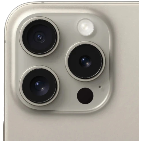 Mobil Telefon Iphone 15 Pro 256GB Natural Titanium - Thumbnail 4