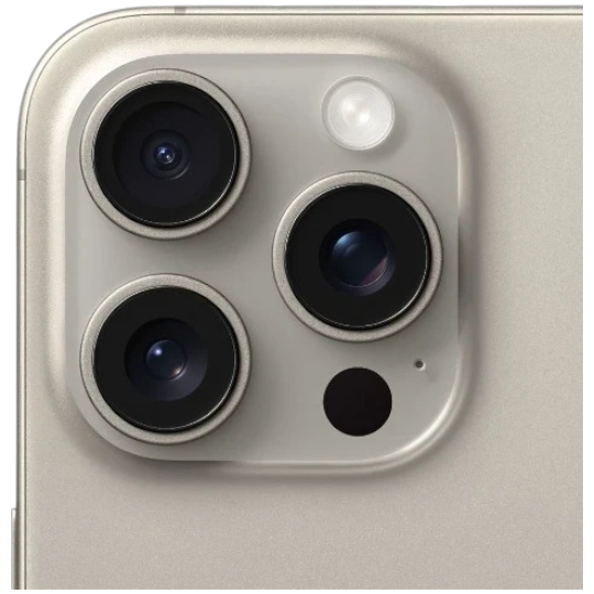 Mobil Telefon Iphone 15 Pro Max 256GB Natural Titanium  - Thumbnail 2