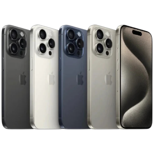 Mobil Telefon Iphone 15 Pro 128GB Blue Titanium - Thumbnail 5