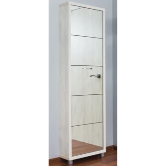 Ayaqqabı dolabı Perla Lüks 5 (Ağ Ağac) 