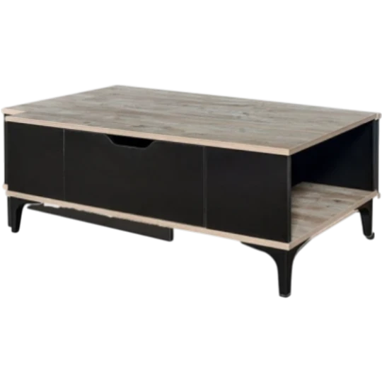 Jurnal masası Perla MODA TÜND YUKON QARA - Thumbnail 0