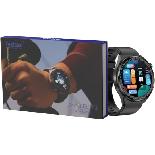 Smart saat Telzeal T3 Amoled  - Thumbnail 2