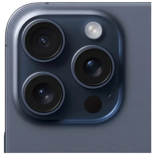 Mobil Telefon Iphone 15 Pro Max 256GB Blue Titanium - Thumbnail 2