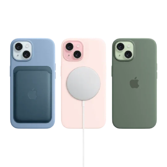 Mobil Telefon Iphone 15 128GB Pink - Thumbnail 3