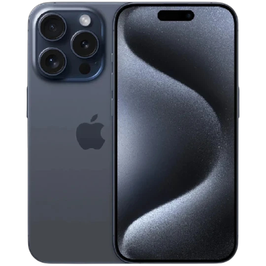 Mobil Telefon Iphone 15 Pro 256GB Blue Titanium