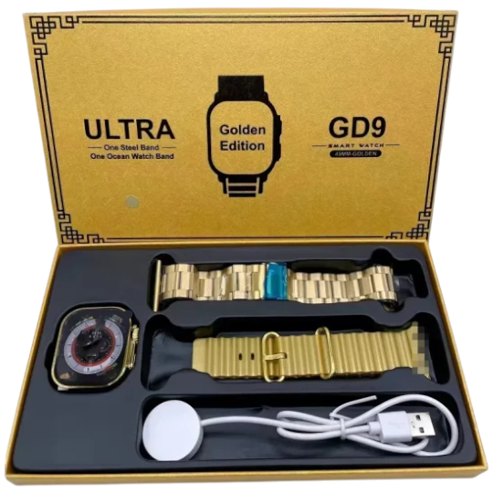 Smart saat WATCH GD9 Ultra Gold Edition 426448 - Thumbnail 1