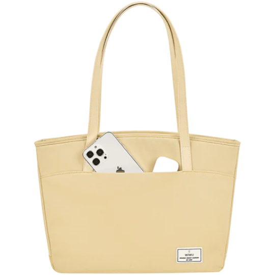 Notbuk çantası Wiwu Ora Tote 14"  Ivory  07175 - Thumbnail 2