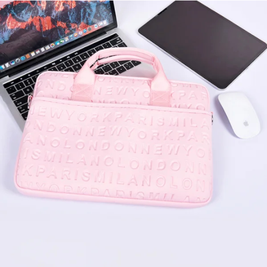 Notbuk çantası Wiwu Cosmo Slim Case For 13.3 inch Pink  30992 - Thumbnail 2