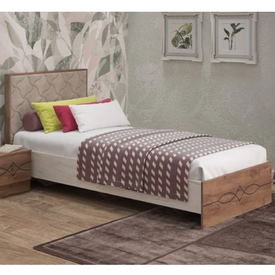 Çarpayı Perla Fırat W900 (Dub Kraft+Ağ) K004