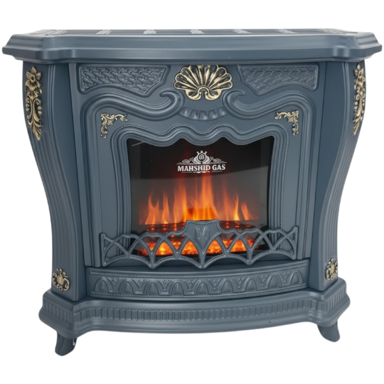 Kamin Mahshid Davam 480 Metal Mavi - Thumbnail 2