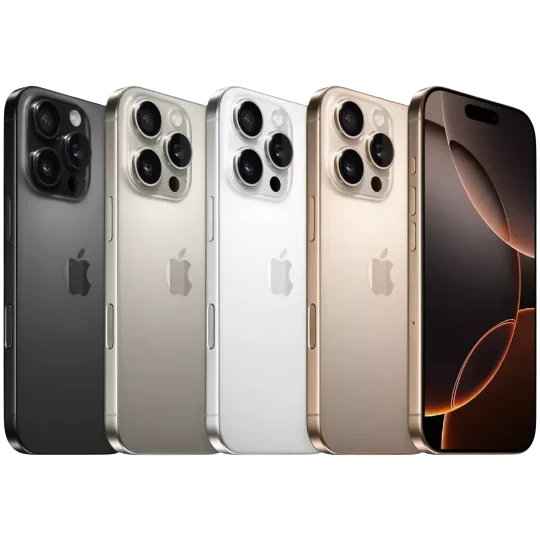 Mobil Telefon Iphone 16 Pro 128GB Natural Titanium - Thumbnail 4