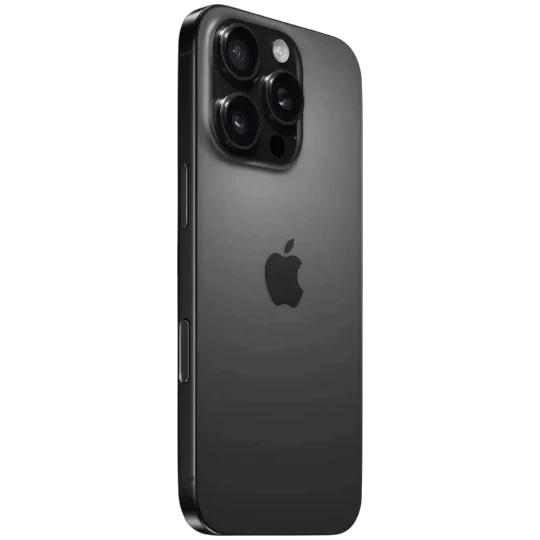 Mobil Telefon Iphone 16 Pro 128GB Black Titanium - Thumbnail 3