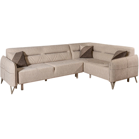 Künc Divan Perla Parma (Sağ - 5104A 01-C50) Krem