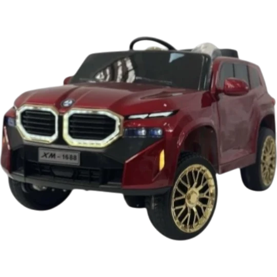 Elektrikli uşaq maşını BMW 1688 Red - Thumbnail 0