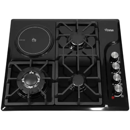 Masaüstü Bişirmə Paneli Lotus LT631 RR Qara - Thumbnail 1