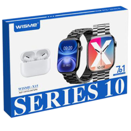 Smart saat WISME -X15 Series10   7+2 Black - Thumbnail 3