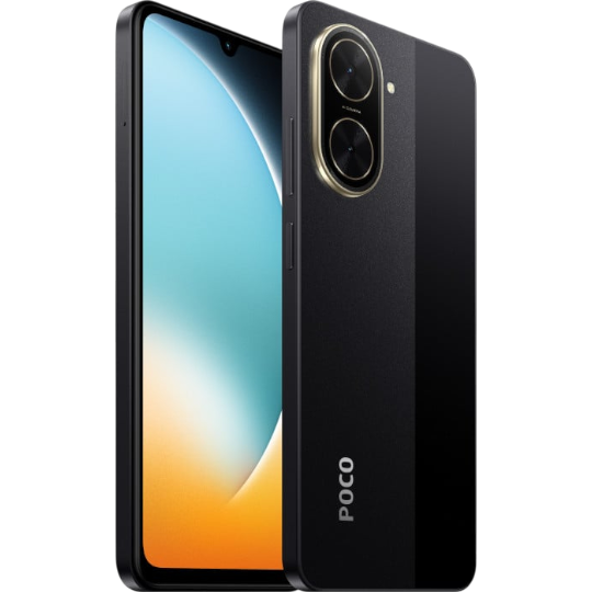 Mobil Telefon Xiaomi Poco C71 4GB/128GB Black - Thumbnail 1