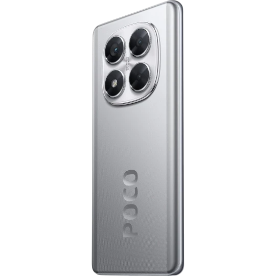 Mobil Telefon Xiaomi Poco X7 12GB/512GB SILVER - Thumbnail 4