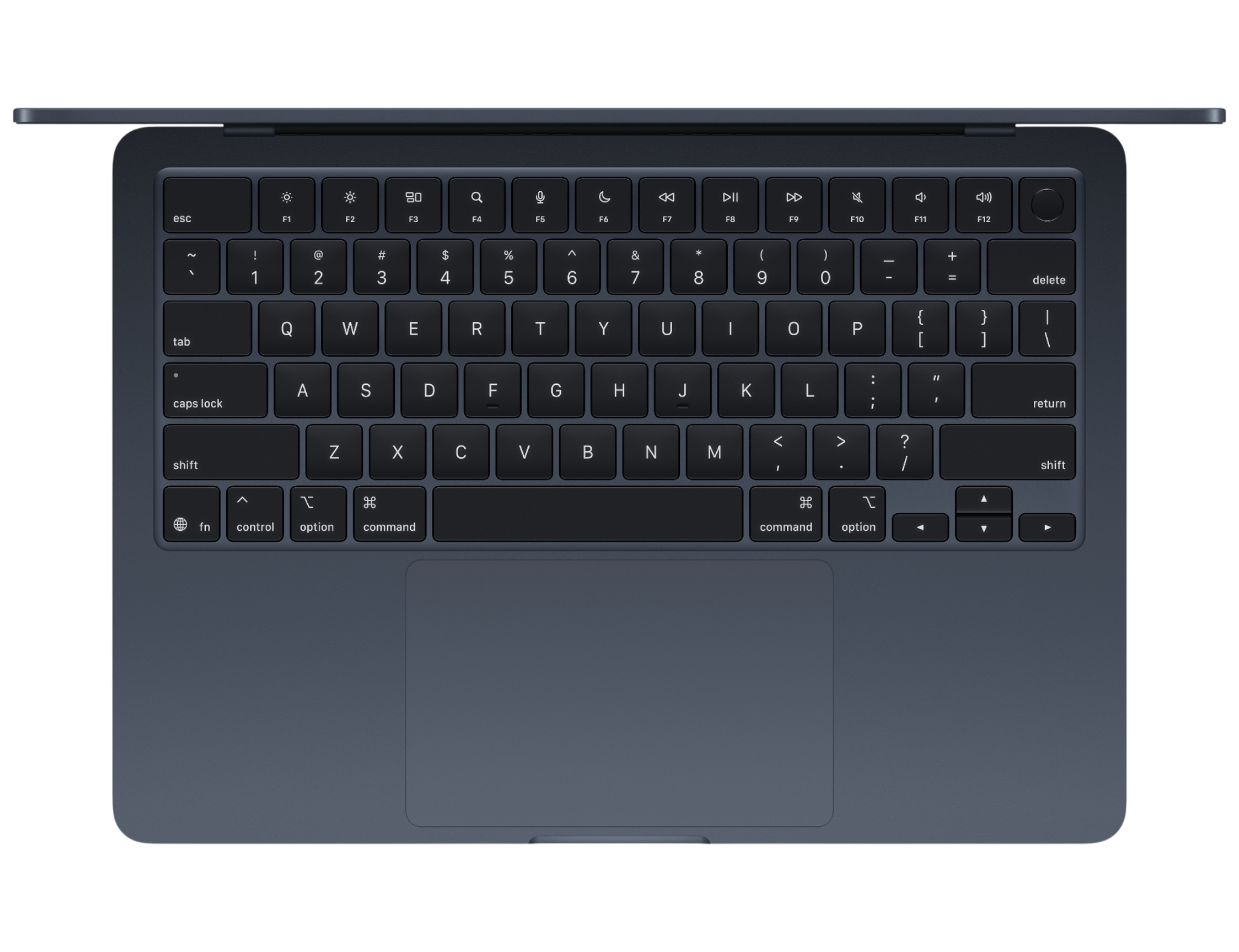 Macbook Apple AIR 13.6" M4 16/256GB MIDNIGHT (MW123LL) - Thumbnail 1