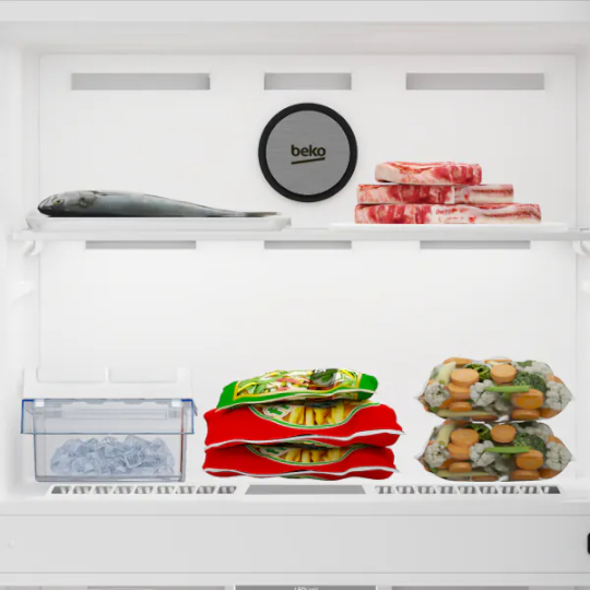 Soyuducu Beko B3RDNE66HXB - Thumbnail 3