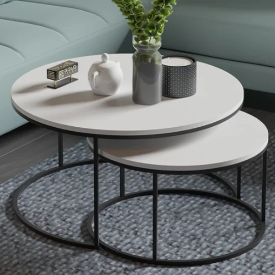 Jurnal masası Perla 9152 Ağ - Thumbnail 0