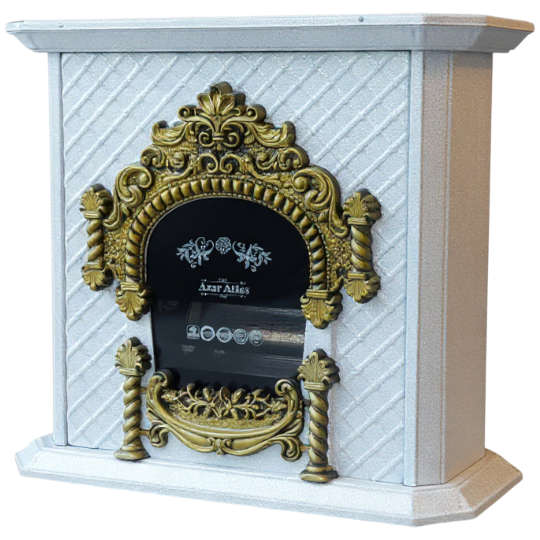 Kamin Azer Atlas HN3700 Ağ Qızılı - Thumbnail 1