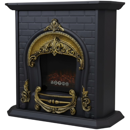 Kamin Azer Atlas HN3700 Qara Qızılı - Thumbnail 1