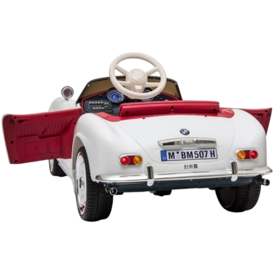 Elektrikli uşaq maşını BMW SX1938 (462-5) White - Thumbnail 2