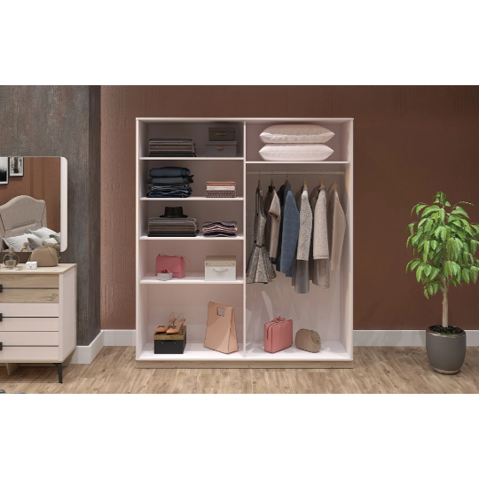 Yataq Dəsti Perla Afina (4 Qapılı Dolab ilə) - Thumbnail 4