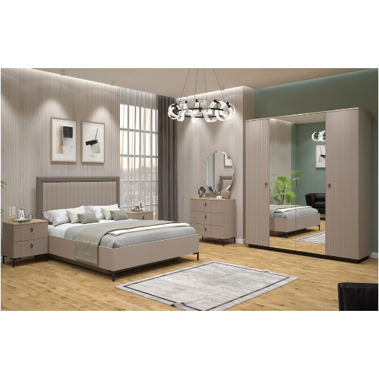 Yataq Dəsti Perla Domenika (Kapuçino)