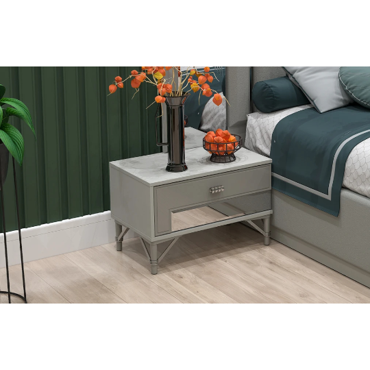 Yataq Dəsti Perla Elmas (4 Qapılı Dolab ilə) - Thumbnail 6