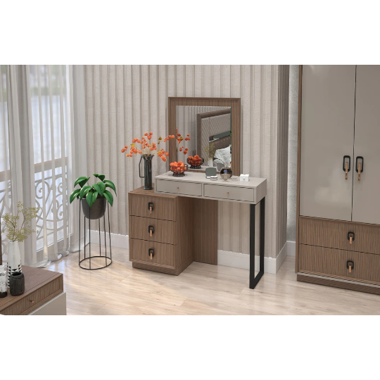 Yataq Dəsti Perla İnci (6 Qapılı Dolab ilə) - Thumbnail 5