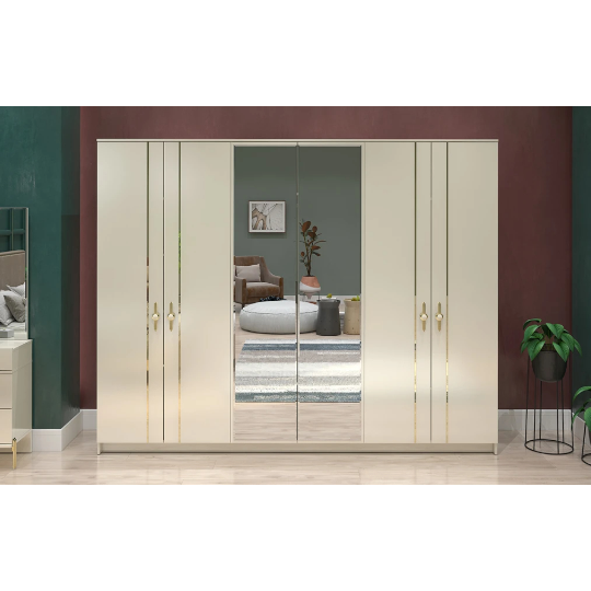 Yataq Dəsti Perla Muray (6 Qapılı Dolab ilə) - Thumbnail 3