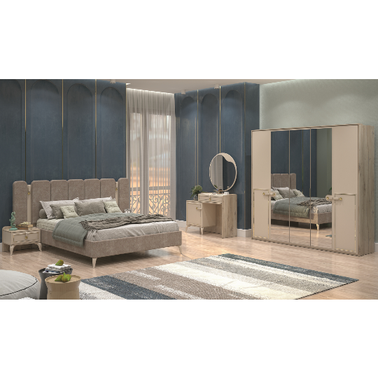 Yataq Dəsti Perla Santa (5 Qapılı Dolab ilə) - Thumbnail 0