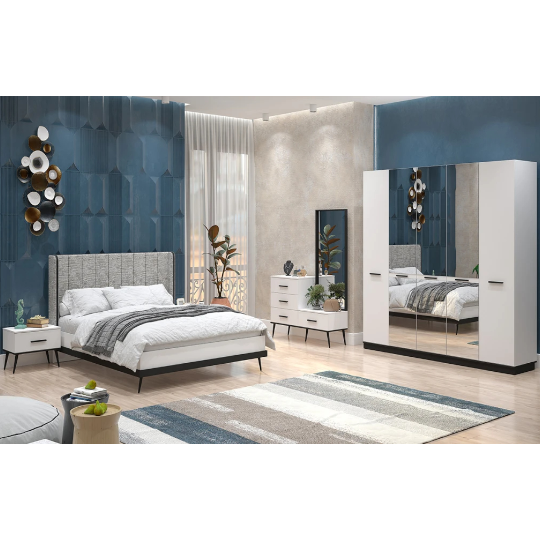 Yataq Dəsti Perla Savanna (5 Qapılı Dolab ilə)