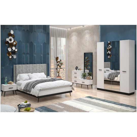 Yataq Dəsti Perla Savanna (4 Qapılı Dolab ilə)