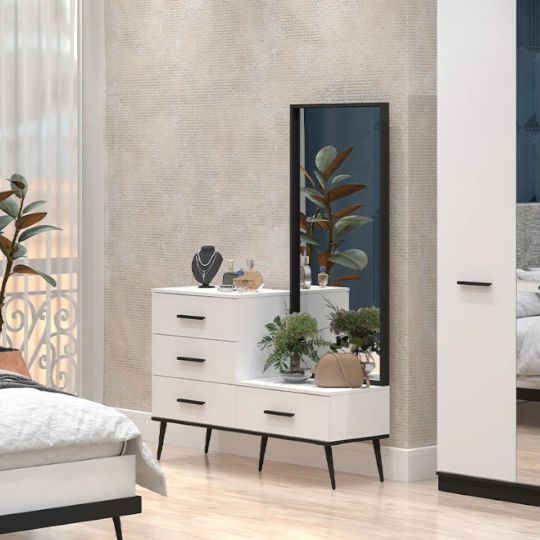 Yataq Dəsti Perla Savanna (4 Qapılı Dolab ilə) - Thumbnail 3